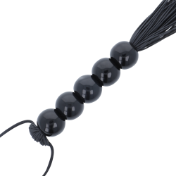 fouet de bondage fin noir
