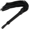 fouet de bondage noir 42cm cuir