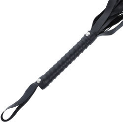 fouet de bondage noir 51 cm
