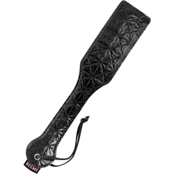 paddle en cuir végétalien édition noire