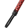 flogger en cuir végan édition rouge