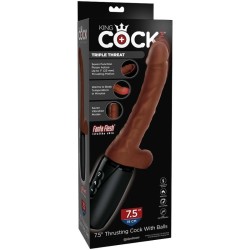 plus triple menace ton de peau marron