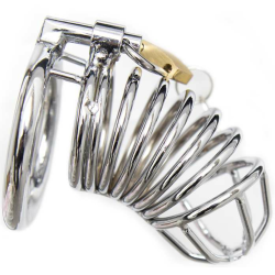 cage à pénis en métal taille s