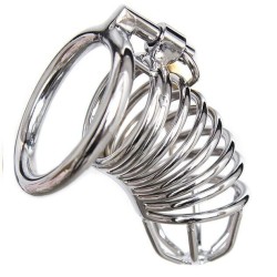 cage de chasteté en métal taille s