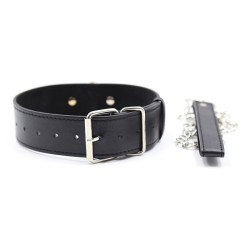 collier de soumission avec laisse