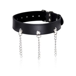 collier fétiche avec anneaux