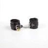 menottes de bondage noires collection bdsm