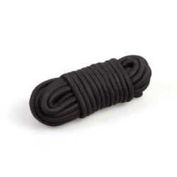corde de bondage noire  collection bdsm