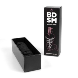 corde de bondage noire  collection bdsm
