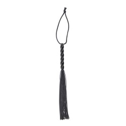 ohmama fetish manche en silicone côtelé flogger 22 cm