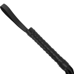 fetish flogger en cuir végétalien