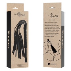 fetish flogger en cuir végétalien