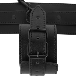 fetish chevilles en cuir végétalien
