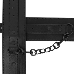 fetish chevilles en cuir végétalien
