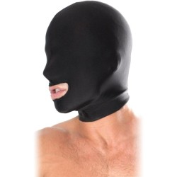 capuchon  bouche ouverte noir