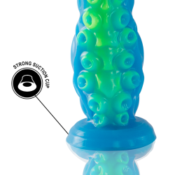 gode tentacle mince fluorescent scylla grande taille