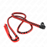 fouet long serpent rouge 210 cm