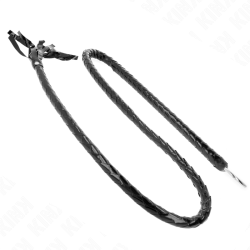 fouet long en pvc brillant 138 cm