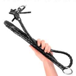 fouet long en pvc brillant 138 cm