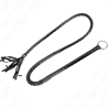 fouet long en pvc brillant 138 cm