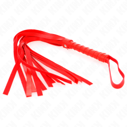 fouet simple rouge 45 cm