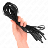 fouet simple noir 45 cm