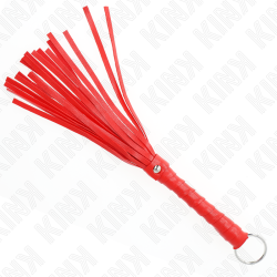mini fouet simple rouge 28 cm