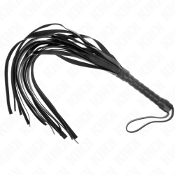 simple mini fouet noir 28 cm