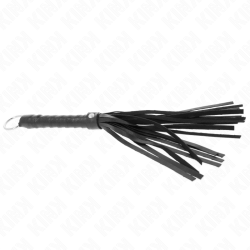 simple mini fouet noir 28 cm