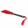 mini fouet daim rouge 30 cm