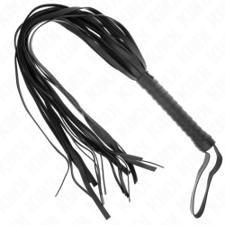 fouet negro manche court long queue 70 cm