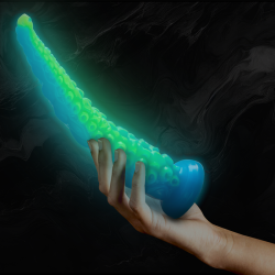 gode tentacle mince fluorescent scylla grande taille