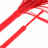 fouet pvc souple rouge 70 cm