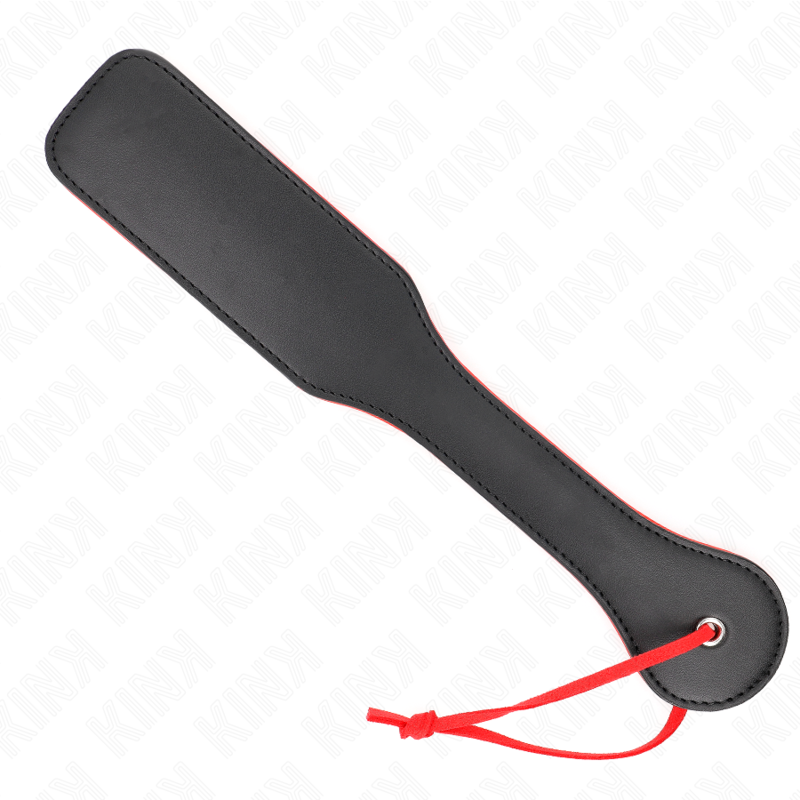 palette deux face rouge et noire 32 x 6 cm