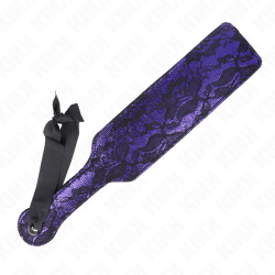 palette en cuir design scandale 37 x 7 cm