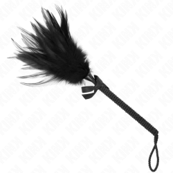 plumes de chatouilles de poulet ludiques 35 cm