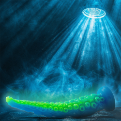 gode tentacle mince fluorescent scylla grande taille