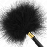 plumes chacoules en métal doré noir 18 cm