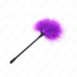 plumes tickle violes utilisées pour le kit bondage 27 cm