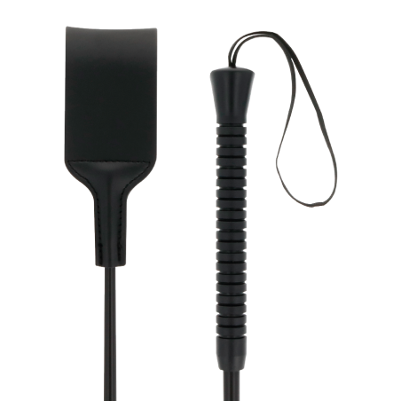 fouet bdsm large noir fétichiste
