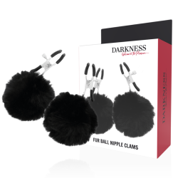pinces à tétons avec pom poms 1