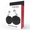 pinces à tétons avec pom poms 1