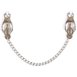 pinces métalliques avec chaîne