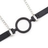 ring gag avec chaînes et pinces à télénols