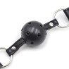 ball gag avec évents et pinces  télénols