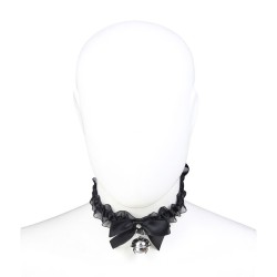 collier fétiche dentelle