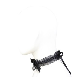 collier fétiche dentelle
