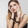 indiscrets maze menottes bracelets noir