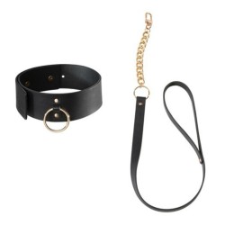 collier noir avec bracelet