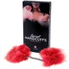 menottes marabou rouge